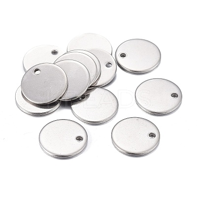 Non-Tarnish 201 Stainless Steel Charms STAS-F255-043P-12mm-1