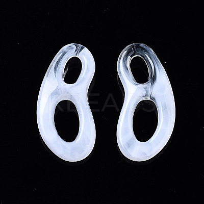Transparent Acrylic Links Connectors OACR-N008-50-1