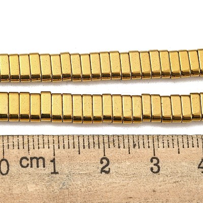 Electroplated Non-magnetic Synthetic Hematite Beads Strands G-C106-B02-12A-1