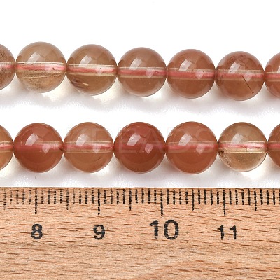 Natural Andesine Feldspar Beads Strands GG-CBA0251-A01-8mm-1