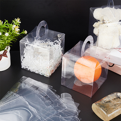 Transparent Plastic Gift Boxes CON-WH0086-046-1