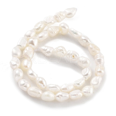 Natural Keshi Pearl Cultured Freshwater Pearl Beads Strands PEAR-P062-25E-1