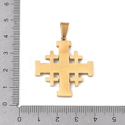 304 Stainless Steel Pendants STAS-C170-08C-G-1