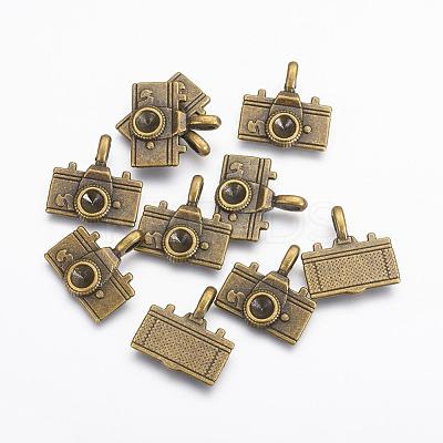 Tibetan Style Alloy Pendants TIBEB-A8551-AB-LF-1