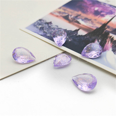Pointed Back Resin Rhinestone Cabochons PW-WGF1EE1-04-1