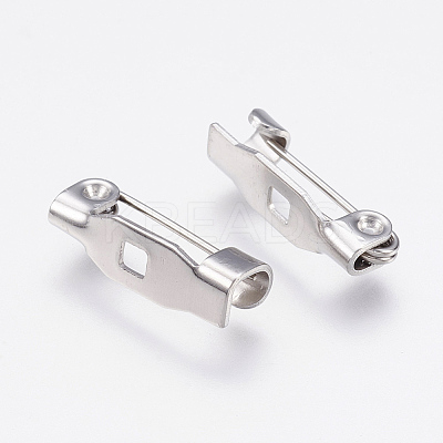Tarnish Resistant 304 Stainless Steel Brooch Findings LS-STAS-P168-07P-1