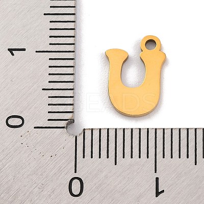 201 Stainless Steel Charms STAS-U016-01G-U-1