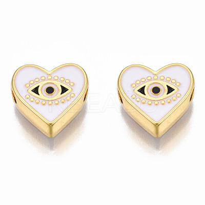 Rack Plating Alloy Enamel Pendants PALLOY-N172-066-1