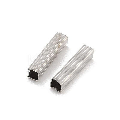 Brass Tube Beads KK-B120-06P-1