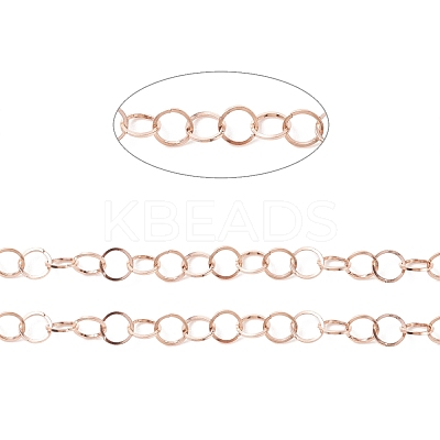 Ion Plating(IP) 304 Stainless Steel Rolo Chains CHS-B001-03RG-1
