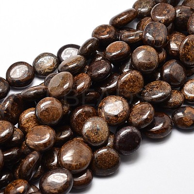 Natural Bronzite Nuggets Beads Strands G-J336-07-1