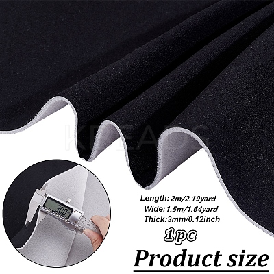 Mercerized Velvet Cotton Fabric for Car Roof Lining AJEW-WH0596-415A-1