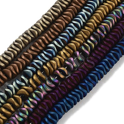 Electroplated Synthetic Non-magnetic Hematite Beads Strands G-H020-M01-1