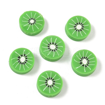 Fruit & Vegetable Theme Handmade Polymer Clay Beads CLAY-F006-02M-1