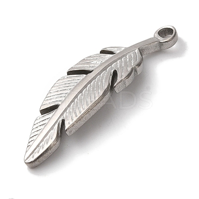 Non-Tarnish 304 Stainless Steel Pendants STAS-L081-005P-03-1