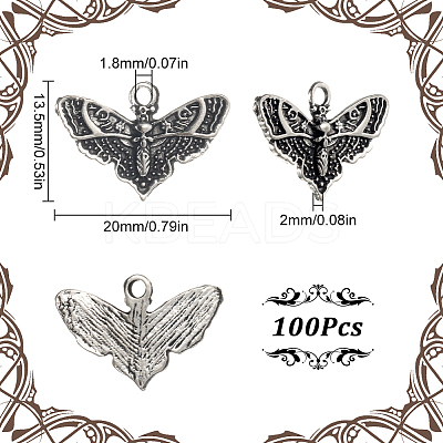 Tibetan Style Alloy Pendants FIND-SC0004-61-1
