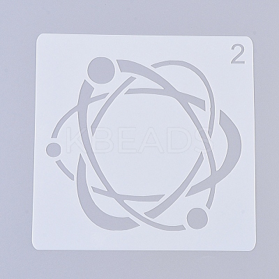 Plastic Drawing Stencil for Kids Teen Boys Girls DIY-D023-13I-1
