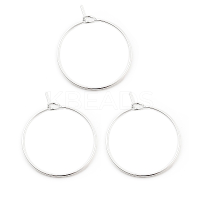 316 Surgical Stainless Steel Wine Glass Charms Rings STAS-L214-01C-S-1
