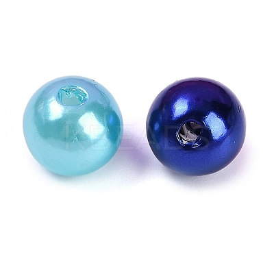 ABS Plastic Imitation Pearl Beads KY-G030-01E-1