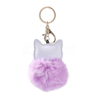 Cute Cat Keychain Plush Pendant for Bags and Wallets ST8800708-1