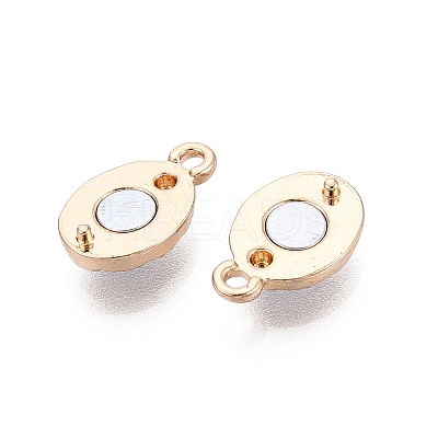 Brass Magnetic Clasps KK-Q074-01G-1