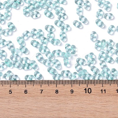 Transparent Acrylic Beads X-TACR-G049-01I-1