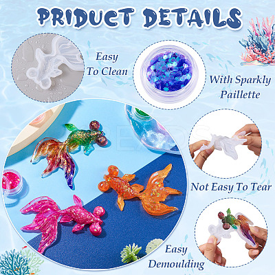 Fish DIY Silicone Molds DIY-TA0011-28B-1