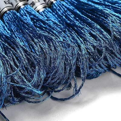 10 Skeins 12-Ply Metallic Polyester Embroidery Floss OCOR-Q057-A01-1