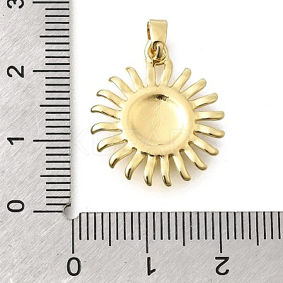 Brass Pendants KK-B187-02B-02G-1