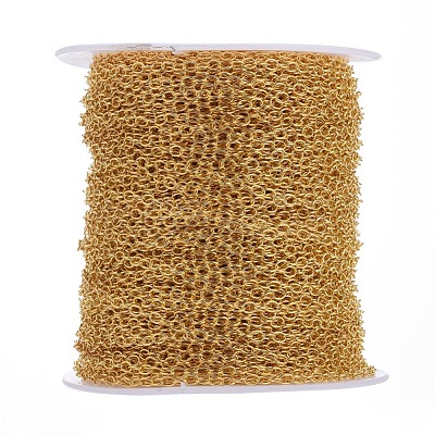 Brass Cable Chains CHC024Y-G-1