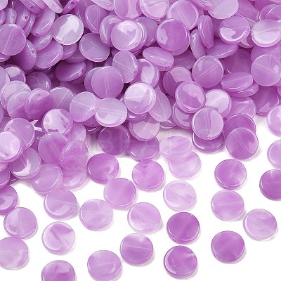 Opaque Acrylic Beads MACR-C037-08E-1
