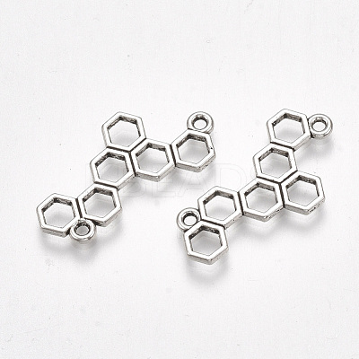 Tibetan Style Alloy Links connectors TIBE-S315-006AS-RS-1