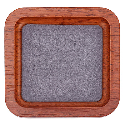 Square Wood Jewelry Plate AJEW-WH0401-71B-1