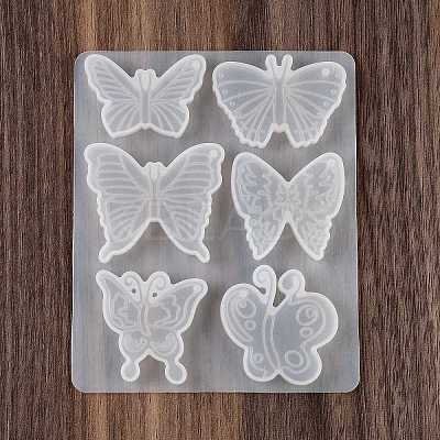 Butterfly DIY Keychain Pendant Silicone Molds LS-DIY-Q037-18B-1