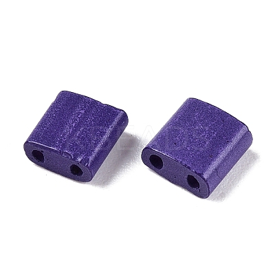 2-Hole Baking Paint Glass Seed Beads SEED-S023-17C-13-1