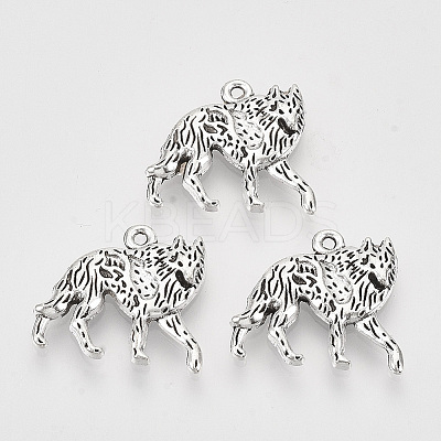 Tibetan Style Alloy Pendants LS-X-TIBEP-T009-33AS-RS-1