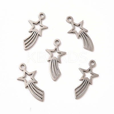 Non-Tarnish 201 Stainless Steel Pendants STAS-E188-04P-1