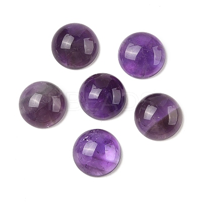 Natural Amethyst Cabochons G-L614-C02-01-1