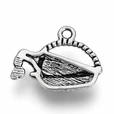 Tibetan Style Alloy Pendants TIBE-S309-48AS-NR-1