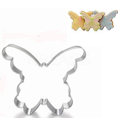 Tarnish Resistant 304 Stainless Steel Cookie Cutters LS-DIY-K025-07P-1