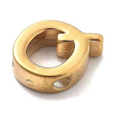 Ion Plating(IP) 304 Stainless Steel Charms STAS-R138-07G-Q-1