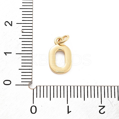 Rack Plating Brass Pendants KK-C065-02O-G-1