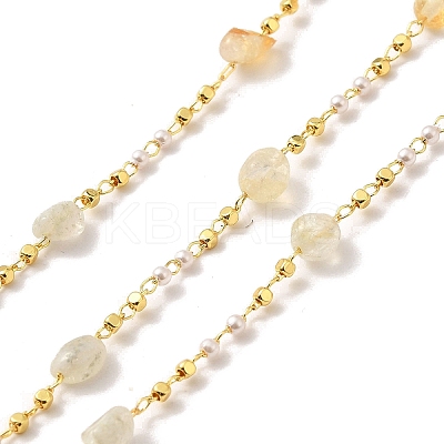 Handmade Brass Link Chain CHC-E028-10G-01-1