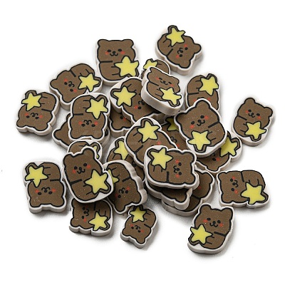 Handmade Polymer Clay Beads CLAY-P003-14B-1