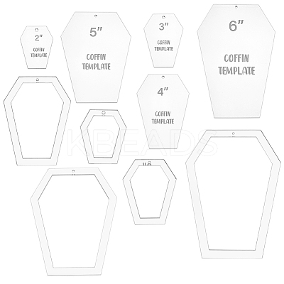 Acrylic Quilting Templates DIY-BC0014-52A-1