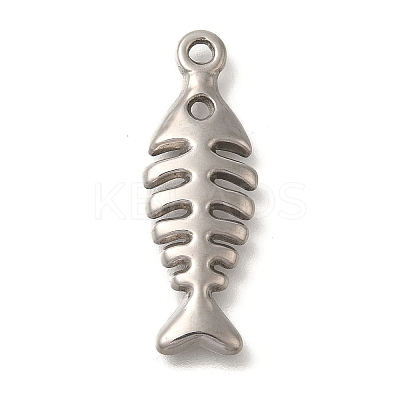 Anti-Tarnish 304 Stainless Steel Pendants STAS-M075-15P-1