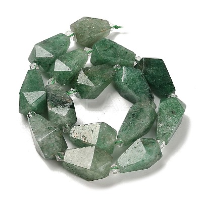 Natural Green Strawberry Quartz Beads Strands G-NH0005-B10-01A-1