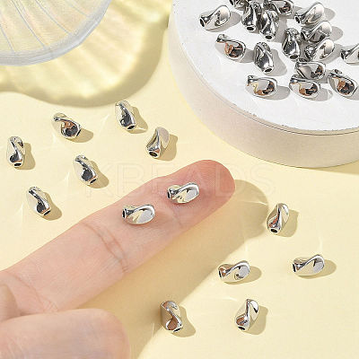SHEGRACE Brass Beads XGRQ1A400-304P-1
