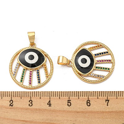 Real 18K Gold Plated Brass Pendants KK-L209-010G-02-1