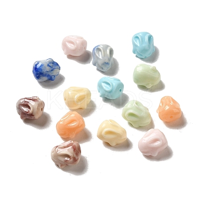 Synthetic Coral Carved Beads CORA-A011-01C-1